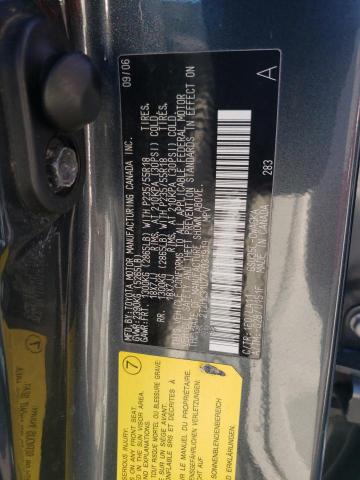 2T2HK31U77C031919 - 2007 LEXUS RX 350 GRAY photo 13