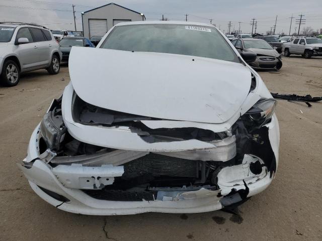 1C3CDFBB1ED775723 - 2014 DODGE DART SXT WHITE photo 5