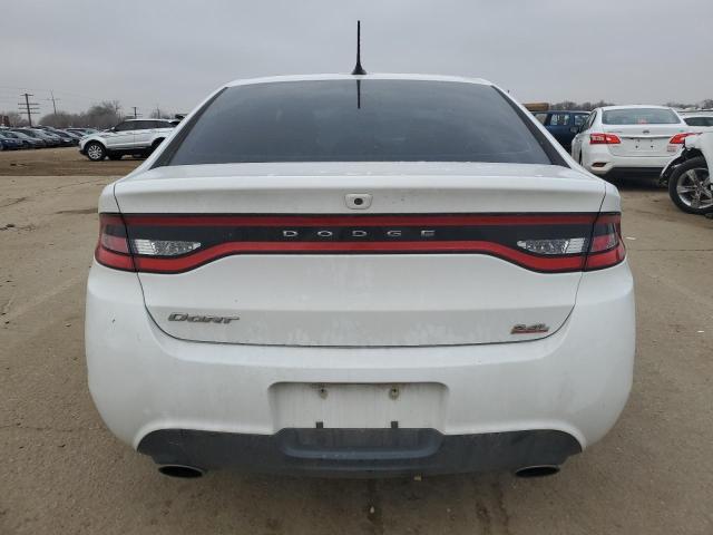 1C3CDFBB1ED775723 - 2014 DODGE DART SXT WHITE photo 6