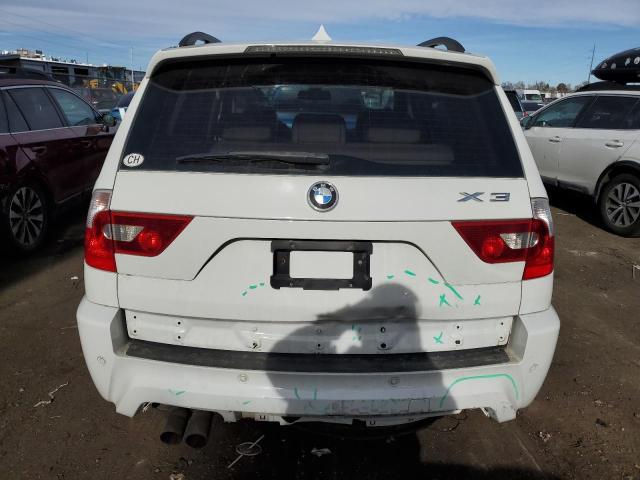 WBXPA934X6WG81729 - 2006 BMW X3 3.0I WHITE photo 6