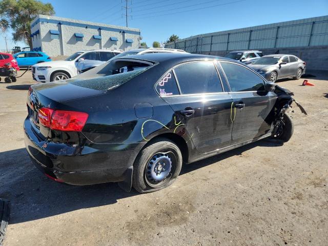 3VW2K7AJ1EM352122 - 2014 VOLKSWAGEN JETTA BASE BLACK photo 3