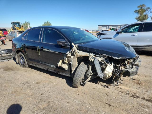 3VW2K7AJ1EM352122 - 2014 VOLKSWAGEN JETTA BASE BLACK photo 4