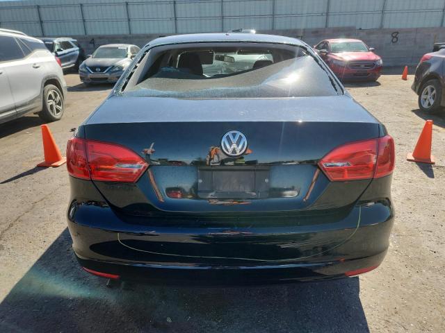 3VW2K7AJ1EM352122 - 2014 VOLKSWAGEN JETTA BASE BLACK photo 6
