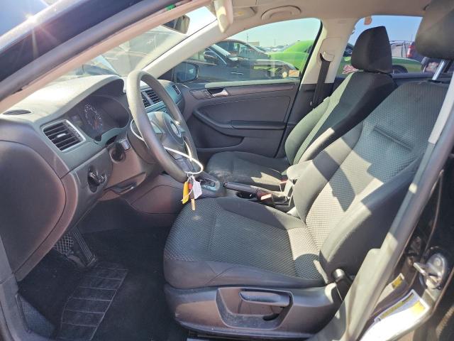 3VW2K7AJ1EM352122 - 2014 VOLKSWAGEN JETTA BASE BLACK photo 7