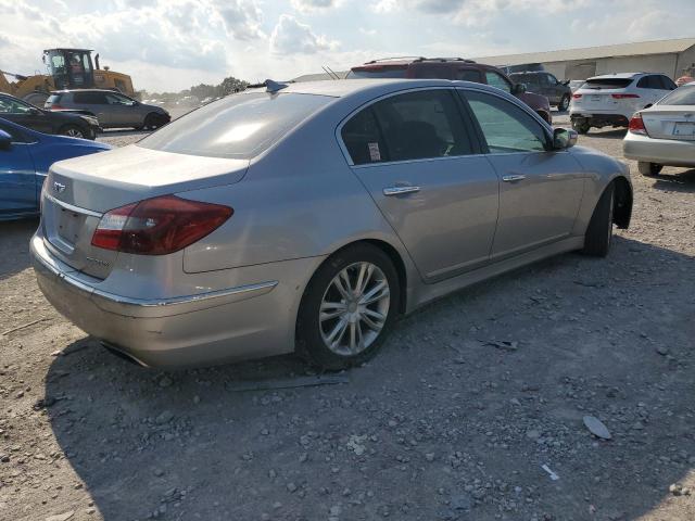 KMHGC4DD2CU157418 - 2012 HYUNDAI GENESIS 3.8L ვერცხლისფერი ფოტო 3