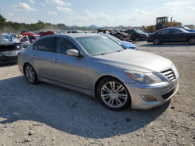KMHGC4DD2CU157418 - 2012 HYUNDAI GENESIS 3.8L ვერცხლისფერი ფოტო 4
