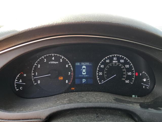 KMHGC4DD2CU157418 - 2012 HYUNDAI GENESIS 3.8L ვერცხლისფერი ფოტო 9