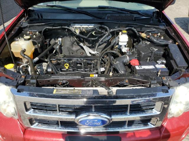 1FMCU0C7XBKA18373 - 2011 FORD ESCAPE XLS RED photo 12