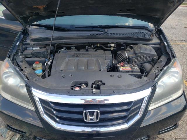 5FNRL3H76AB049952 - 2010 HONDA ODYSSEY EXL BLACK photo 12