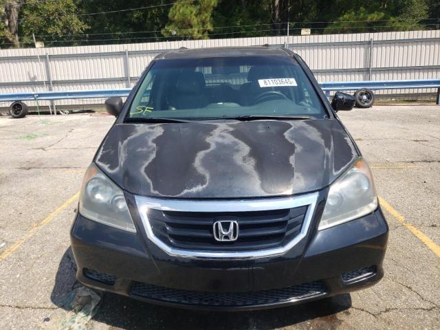 5FNRL3H76AB049952 - 2010 HONDA ODYSSEY EXL BLACK photo 5