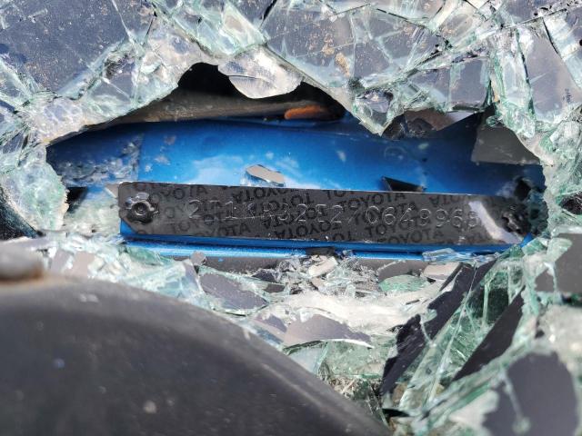 2T1KR32E27C649968 - 2007 TOYOTA COROLLA MA XR BLUE photo 13