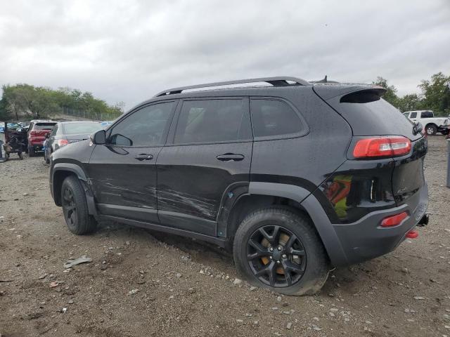1C4PJMBS0HW599976 - 2017 JEEP CHEROKEE TRAILHAWK BLACK photo 2