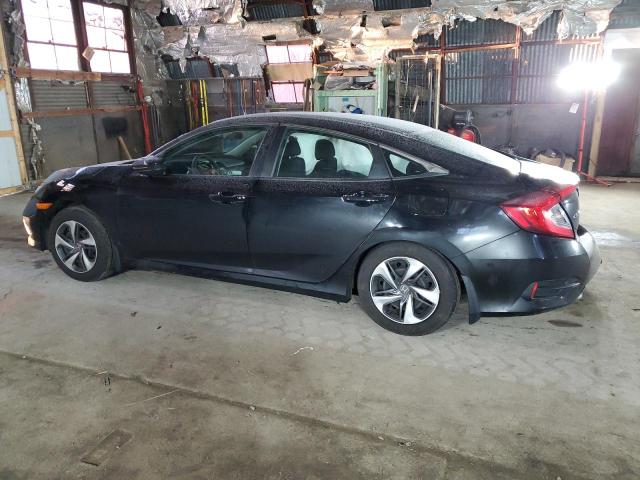 2HGFC2F60KH541199 - 2019 HONDA CIVIC LX BLACK photo 2