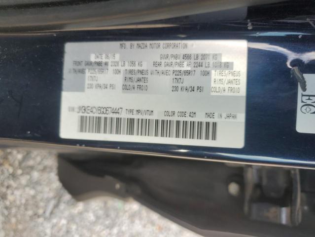 JM3KE4CY6G0674447 - 2016 MAZDA CX-5 TOURING BLUE photo 14