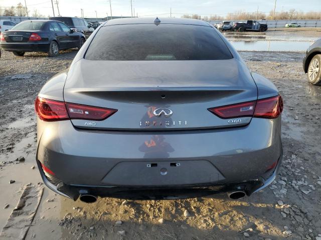 JN1EV7KL4NM630548 - 2022 INFINITI Q60 LUXE SILVER photo 6