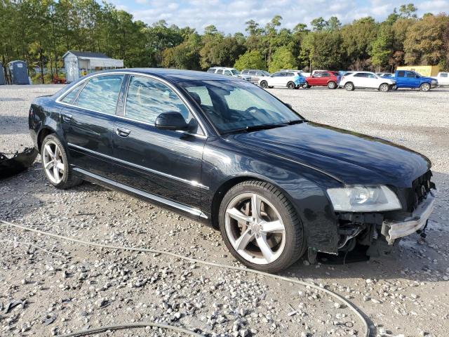 WAULV94EX9N001730 - 2009 AUDI A8 4.2 QUATTRO BLACK photo 4