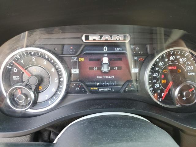 1C6SRFBT7KN621242 - 2019 RAM 1500 BIG HORN/LONE STAR SILVER photo 9