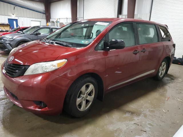 5TDZK3DCXES420974 - 2014 TOYOTA SIENNA MAROON photo 1