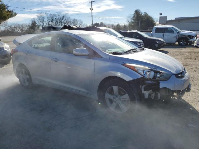 KMHDH4AEXDU876726 - 2013 HYUNDAI ELANTRA GLS SILVER photo 4