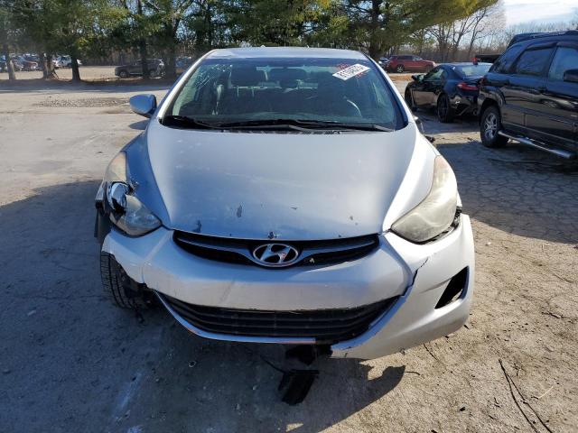 KMHDH4AEXDU876726 - 2013 HYUNDAI ELANTRA GLS SILVER photo 5