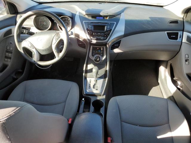 KMHDH4AEXDU876726 - 2013 HYUNDAI ELANTRA GLS SILVER photo 8