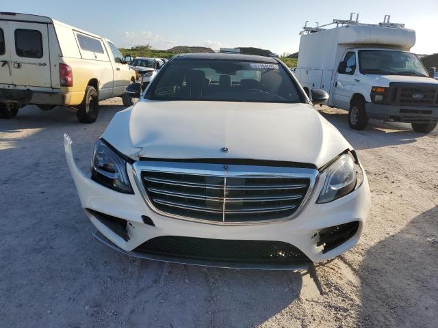 WDDUG6GB2LA511897 - 2020 MERCEDES-BENZ S 450 WHITE photo 5