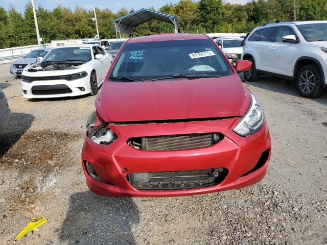 KMHCT4AE9GU167168 - 2016 HYUNDAI ACCENT SE 红色 照片 5