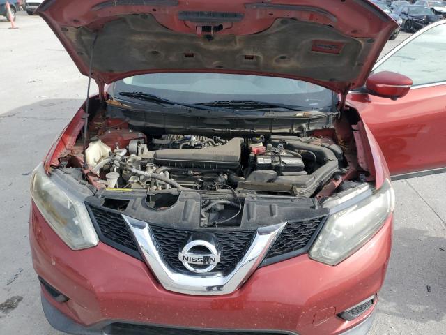5N1AT2MT4EC819476 - 2014 NISSAN ROGUE S RED photo 12