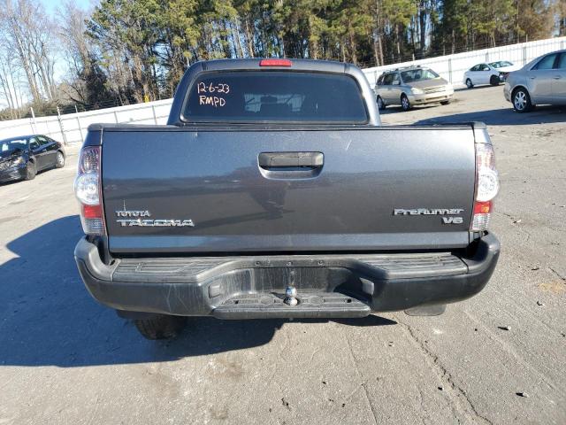 3TMJU62N29M077497 - 2009 TOYOTA TACOMA DOUBLE CAB PRERUNNER CHARCOAL photo 6