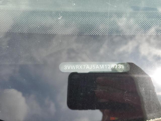 3VWRX7AJ5AM126739 - 2010 VOLKSWAGEN JETTA SE 红色 照片 12