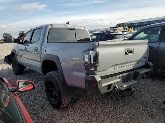 5TFCZ5AN8MX268933 - 2021 TOYOTA TACOMA DOUBLE CAB GRAY photo 2