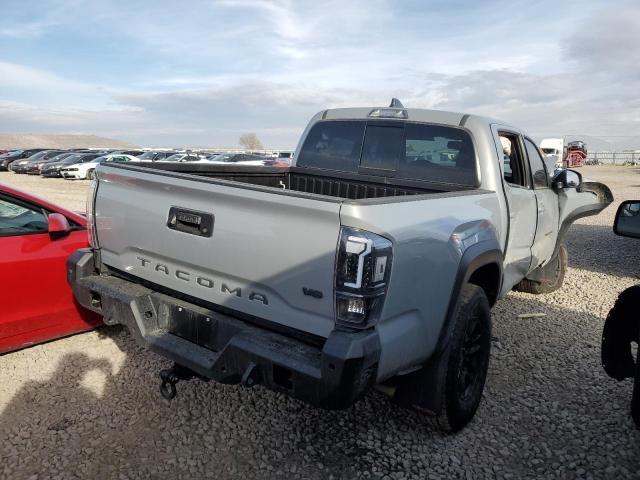 5TFCZ5AN8MX268933 - 2021 TOYOTA TACOMA DOUBLE CAB GRAY photo 3