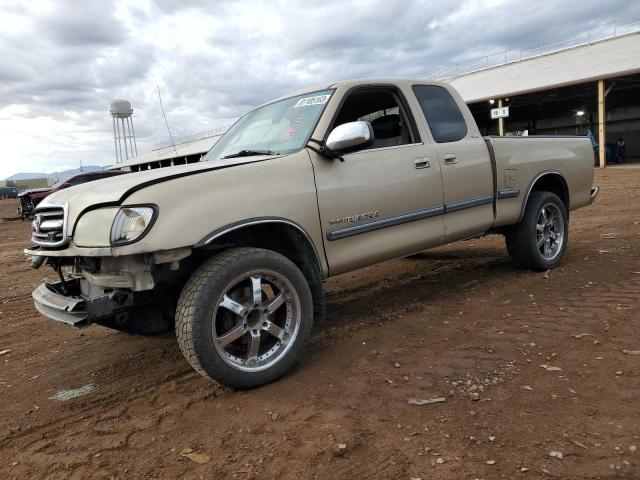 5TBRT34111S135353 - 2001 TOYOTA TUNDRA ACCESS CAB TAN photo 1