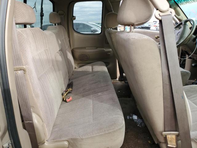 5TBRT34111S135353 - 2001 TOYOTA TUNDRA ACCESS CAB TAN photo 10