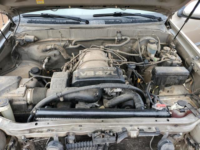 5TBRT34111S135353 - 2001 TOYOTA TUNDRA ACCESS CAB თაფლისფერი ფოტო 11