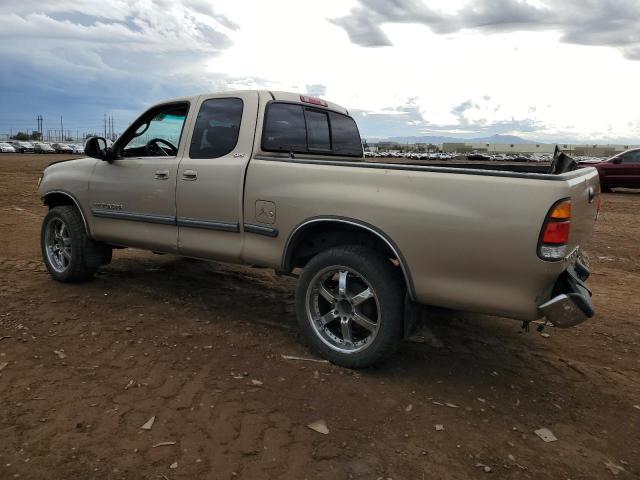 5TBRT34111S135353 - 2001 TOYOTA TUNDRA ACCESS CAB TAN photo 2