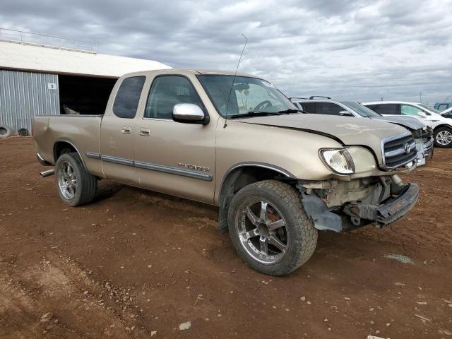 5TBRT34111S135353 - 2001 TOYOTA TUNDRA ACCESS CAB TAN photo 4