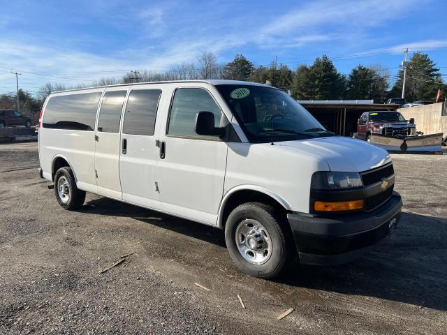 1GAZGNFP4J1336372 - 2018 CHEVROLET EXPRESS G3 LS WHITE photo 1