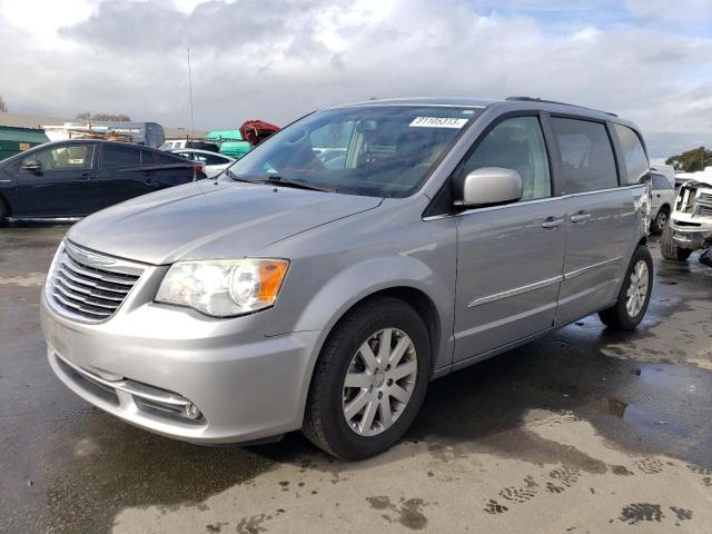 2C4RC1BG1DR690870 - 2013 CHRYSLER TOWN & COU TOURING SILVER photo 1