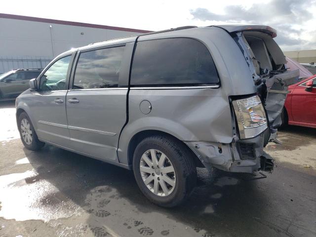 2C4RC1BG1DR690870 - 2013 CHRYSLER TOWN & COU TOURING SILVER photo 2