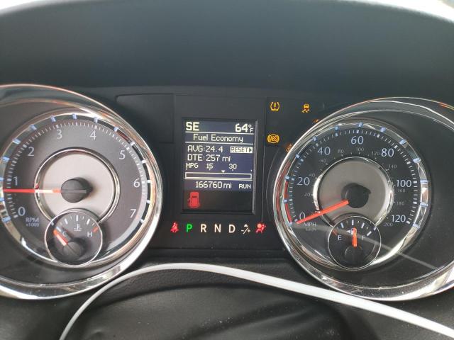 2C4RC1BG1DR690870 - 2013 CHRYSLER TOWN & COU TOURING SILVER photo 9