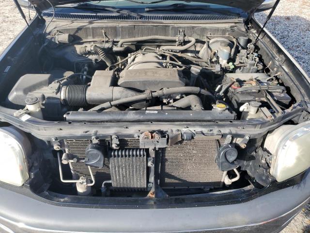 5TBRT341X2S300396 - 2002 TOYOTA TUNDRA ACCESS CAB შავი ფოტო 11