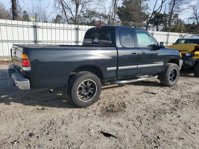 5TBRT341X2S300396 - 2002 TOYOTA TUNDRA ACCESS CAB შავი ფოტო 3