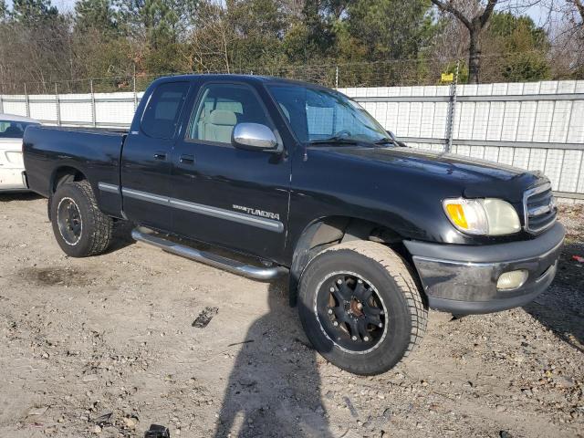 5TBRT341X2S300396 - 2002 TOYOTA TUNDRA ACCESS CAB შავი ფოტო 4