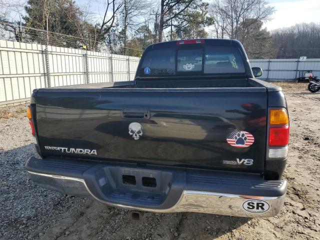 5TBRT341X2S300396 - 2002 TOYOTA TUNDRA ACCESS CAB შავი ფოტო 6