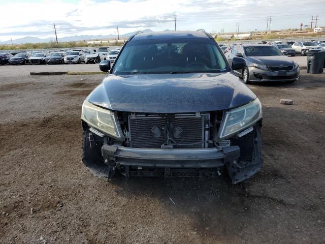 5N1AR2MNXEC659958 - 2014 NISSAN PATHFINDER S BLUE photo 5