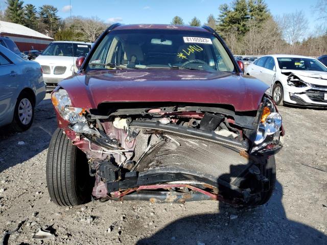 JHLRD78885C028197 - 2005 HONDA CR-V EX RED photo 5