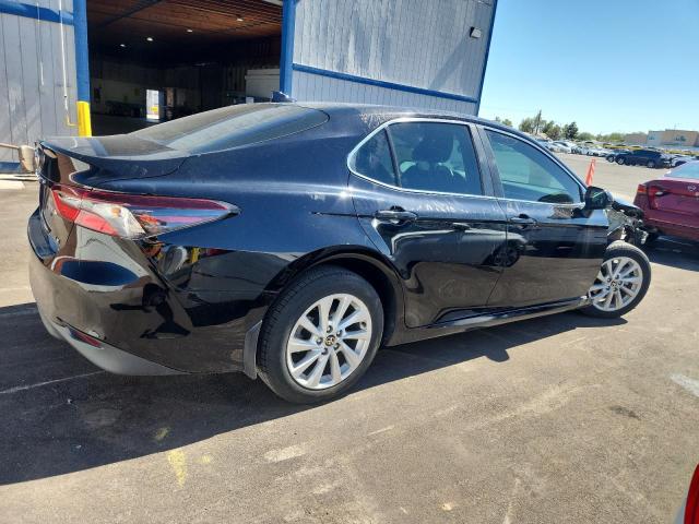 4T1C11AK7MU600170 - 2021 TOYOTA CAMRY LE BLACK photo 3