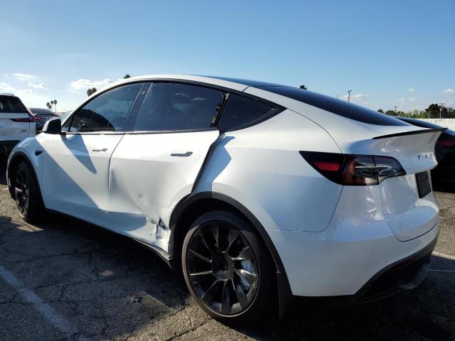 7SAYGDEE7NF402622 - 2022 TESLA MODEL Y WHITE photo 2