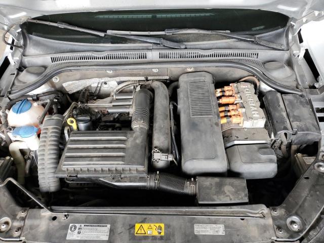 3VW637AJXEM248789 - 2014 VOLKSWAGEN JETTA HYBRID SILVER photo 11